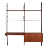 Teak system bookcase PS System, Danish design, 1960s, designer: Preben Sore