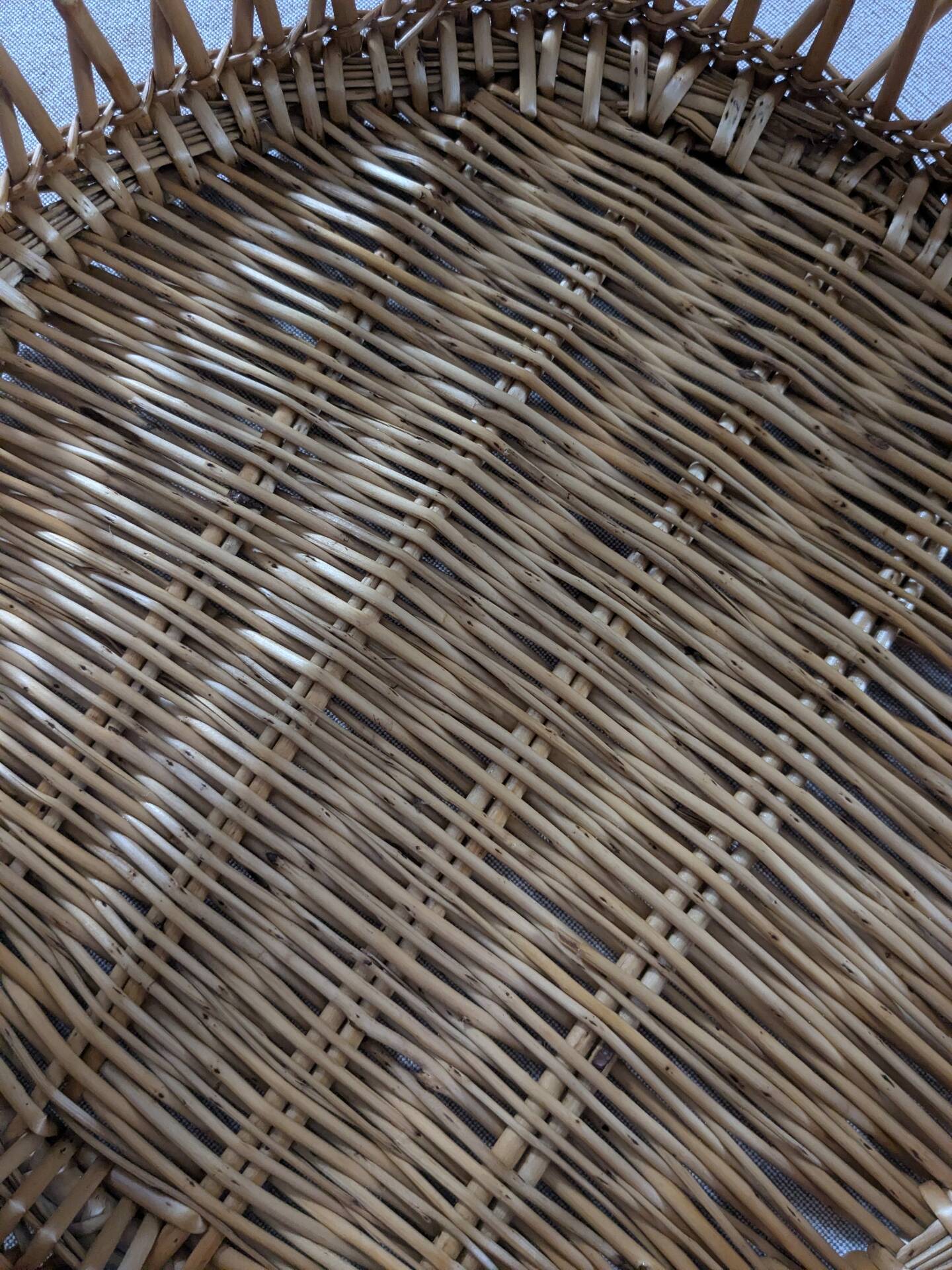 Panière en rotin 