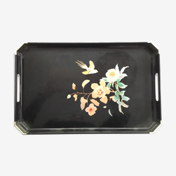 Japanese lacquered tray