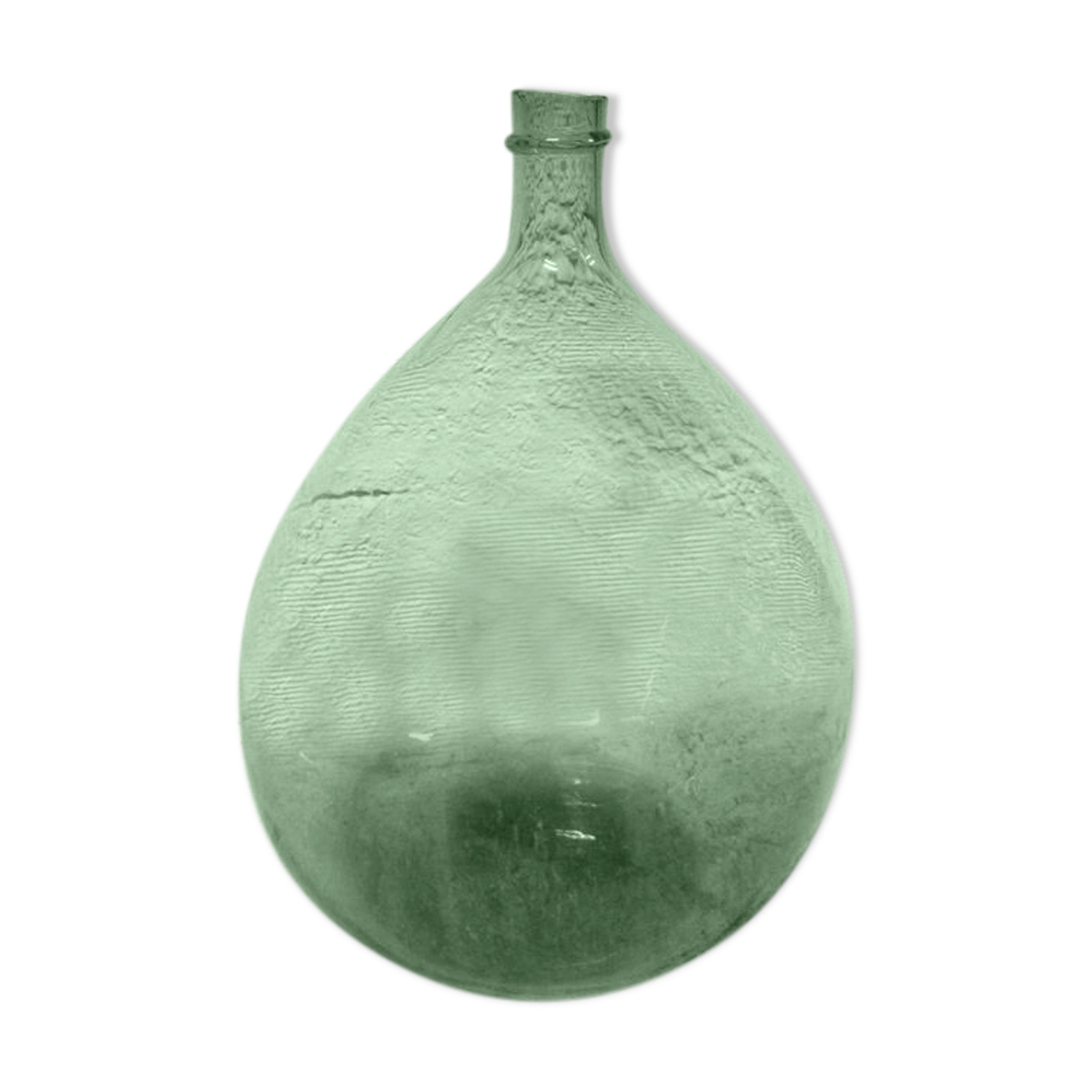 Lady Jeanne green in blown glass