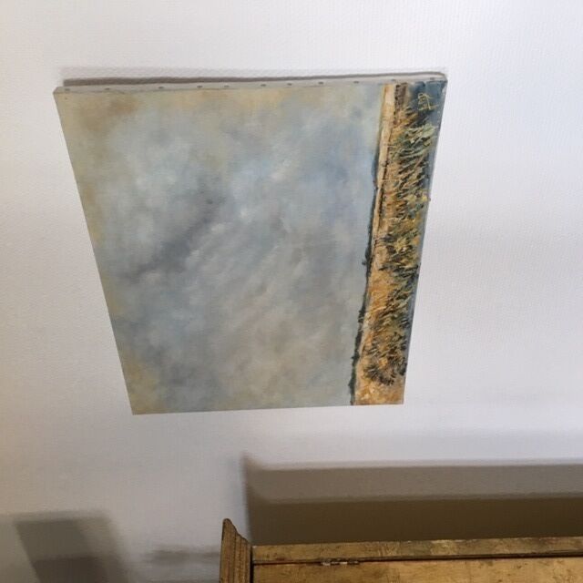 Table signed large sky and field