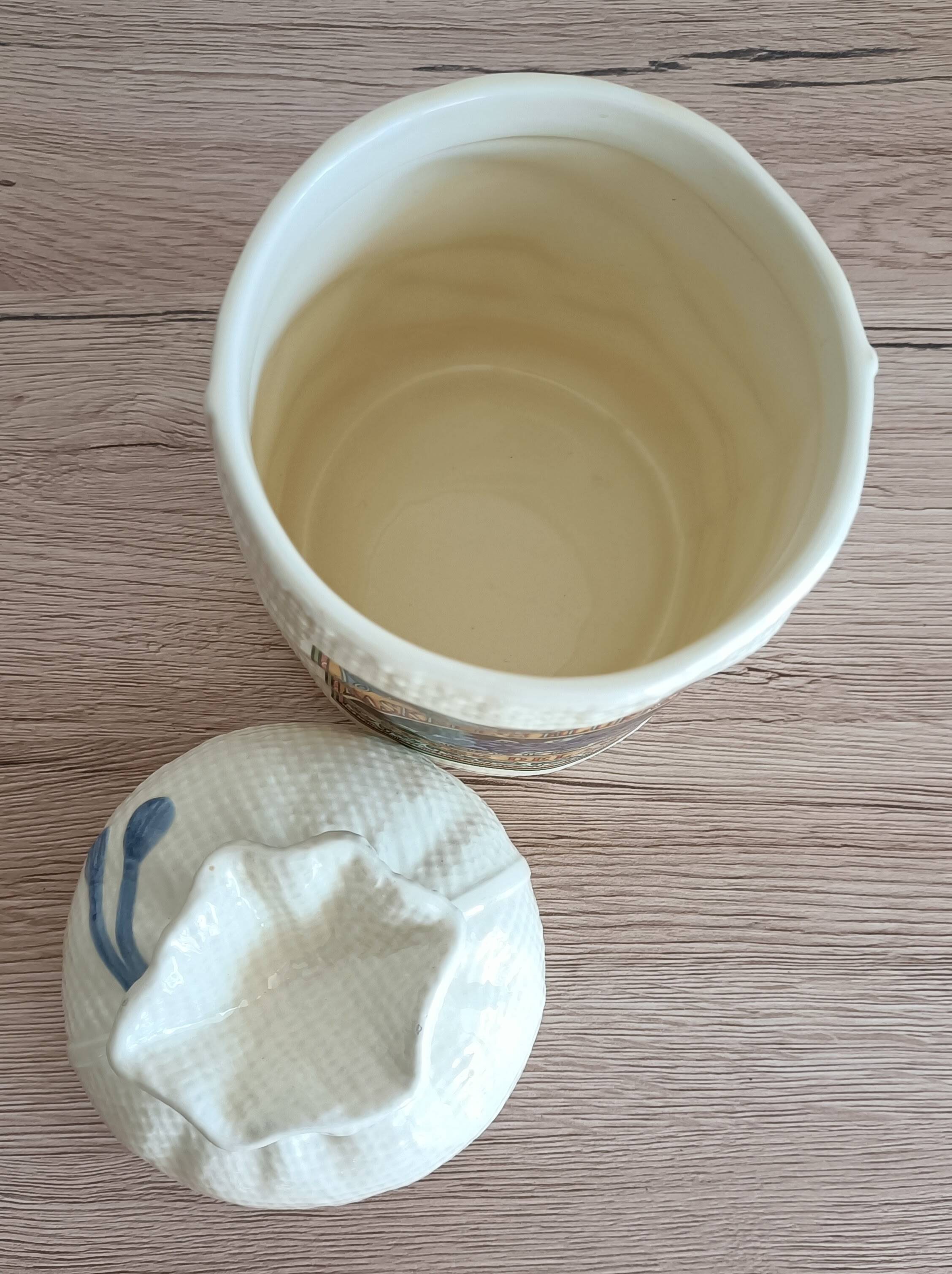 Thai ceramic moonflower pot