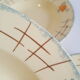 Set of 3 vintage old soup plates