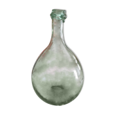 Dame-jeanne en verre soufflé transparent 2l