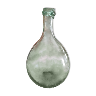 Demijohn in transparent blown glass 2l