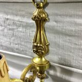 Applique 1 lumière en bronze de style Louis XV