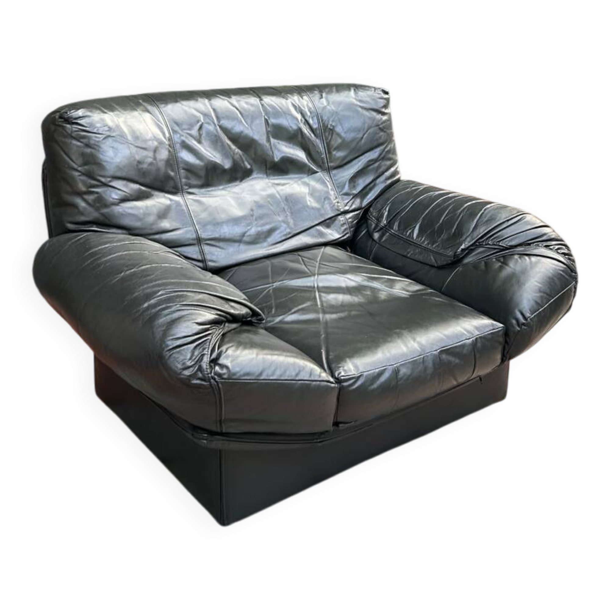 Henry Sooner leather armchair