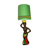 60'S ceramic vintage lamp