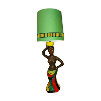 60'S ceramic vintage lamp