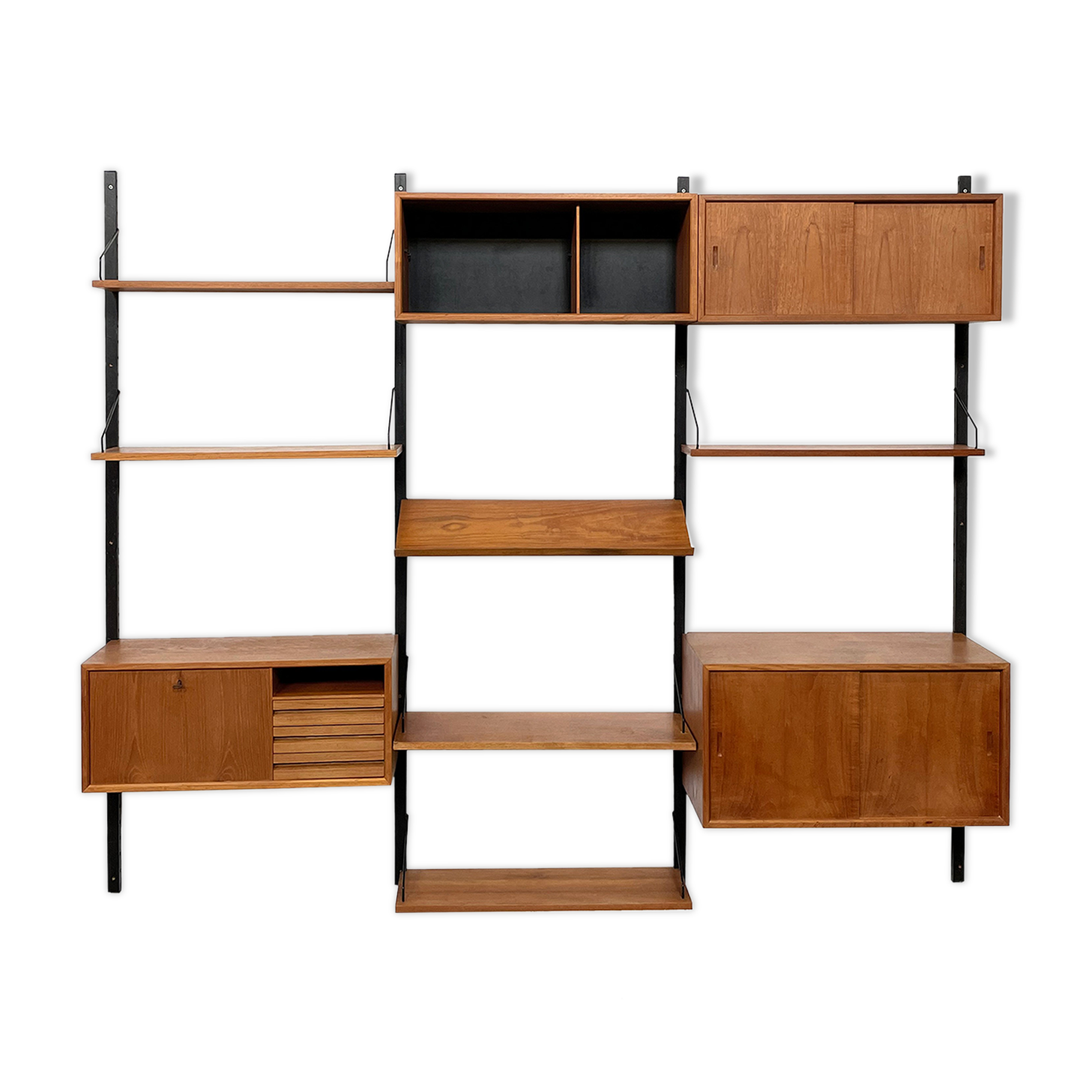 Vintage Poul Cadovius Royal System wall system wall unit