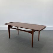 Teak Coffee Table by Tove and Edvard Kindt-Larsen for France & Son, Denmark, 1960s