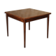 Extendable dining table "flip-top"/"wallet" Scandinavian vintage teak by Nils Jonsson for TROEDS