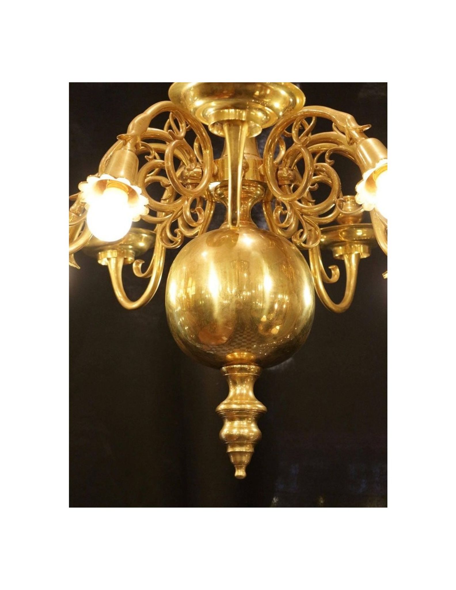 19th century Dutch style chandelier