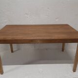 Solid oak farm table