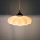 Art Deco suspension in yellow opaline with ouraline, 1920-30.