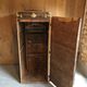 Trunk cabin in wood and fabrics around 1940