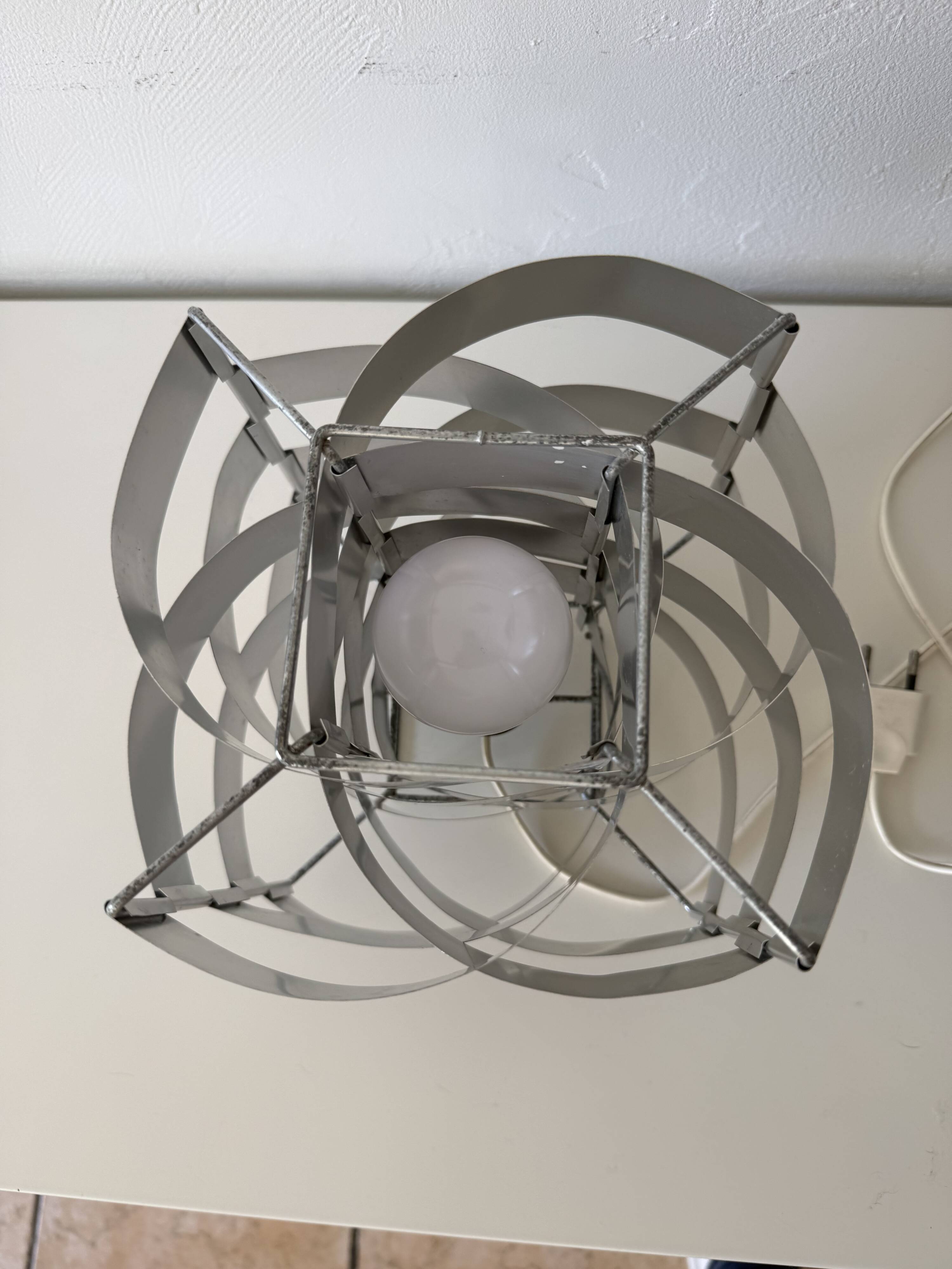 Max Sauze lamp Uranus Space Age Memphis Starck