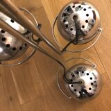 Ceiling light with 3 “eye ball” globes from the 60s
