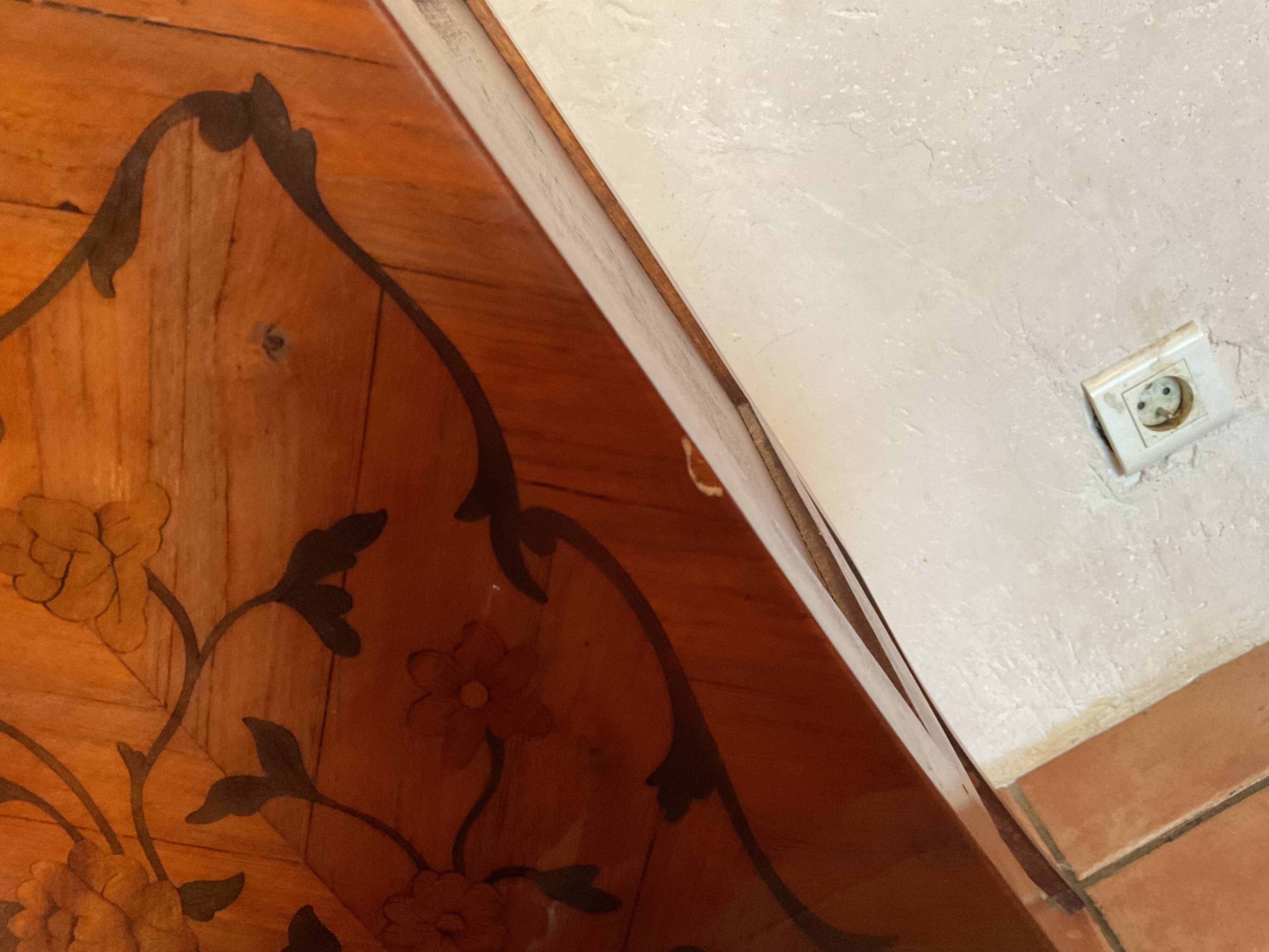 Paire de table de chevet Louis XV marqueterie an20