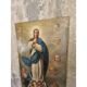 Large painting of the Virgin Mary