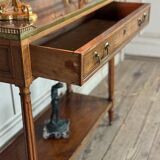 Console En Acajou Louis XVI, XVIIIème siècle