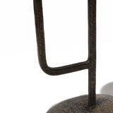 Brutalist style candlestick, czechoslovakia, 1960s