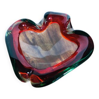Murano pocket emptier attributed to Barovier&Toso Italy 1940