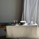 Vintage rectangular silver-plated tray with handles L37 W27 H1.5