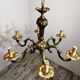 Antique bronze chandelier 6 arms