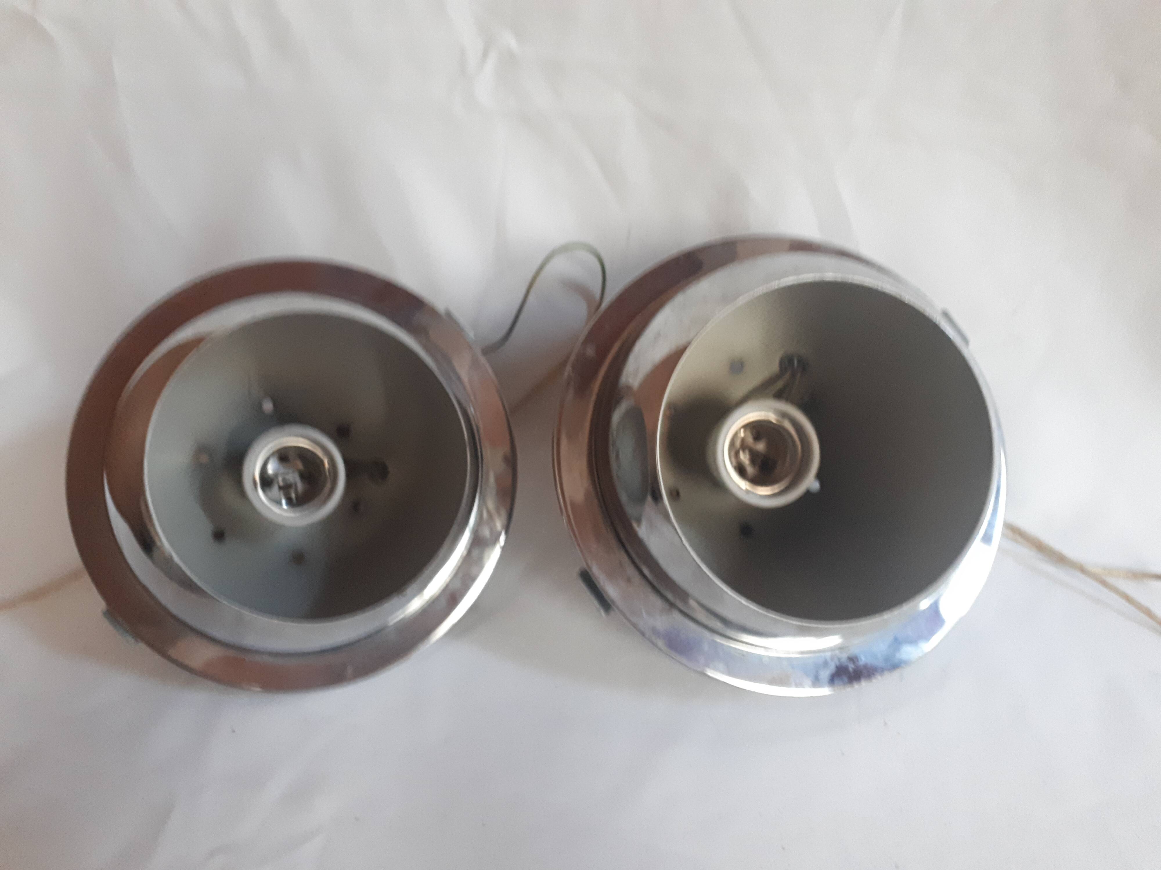 Pair sconces 1970