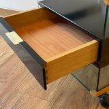 Rolling bedside table by Pierangelo Gallotti 1970
