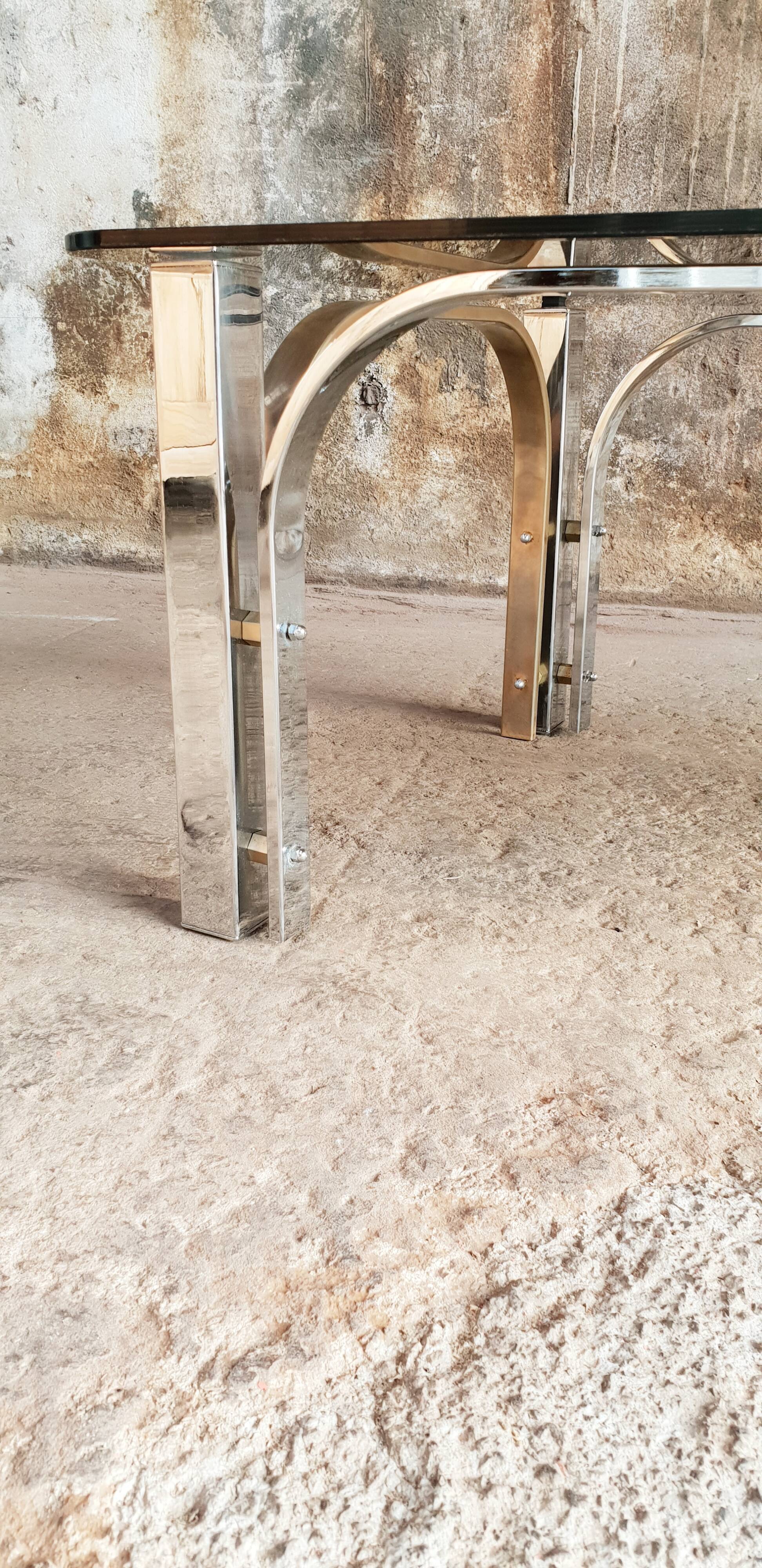 Table basse en verre