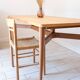 Sleek design chair braided seat