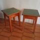Paire de tabourets vintage