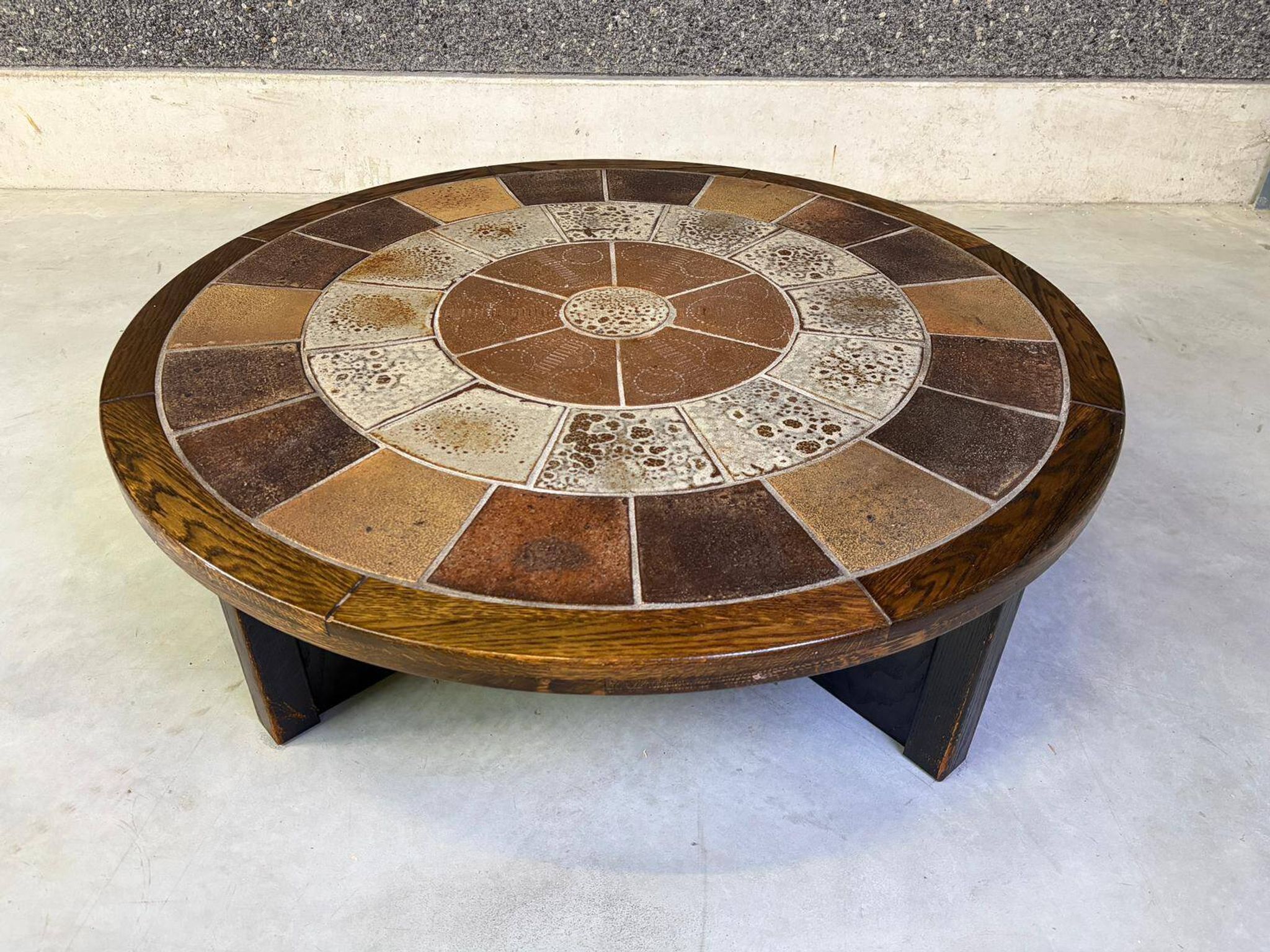 Danish coffee table by Tue Poulsen for Haslev Mobelsnedkeri, 1960s