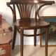 Fauteuil bistrot vintage