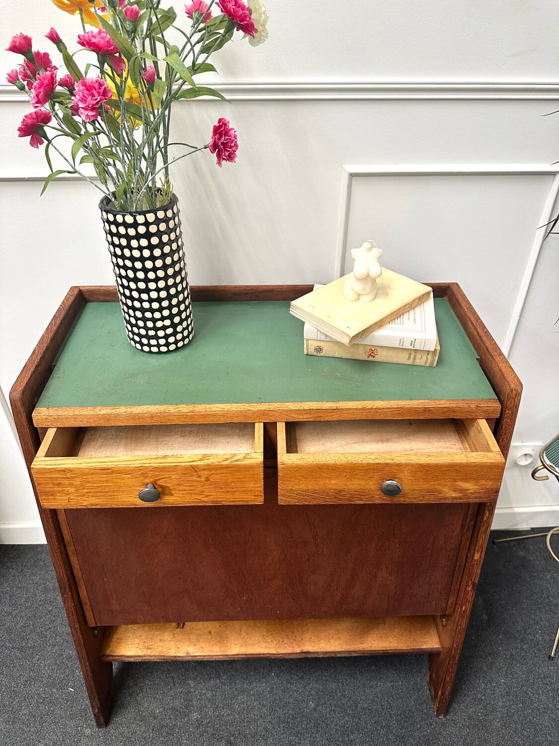 Meuble secrétaire style Raclem