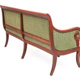 Velvet bench seat