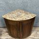 Solid wood corner cabinet from the Louis XIV period