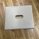 Vintage oak stool 260351