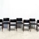 7 dining chairs attr. to Niels Moller