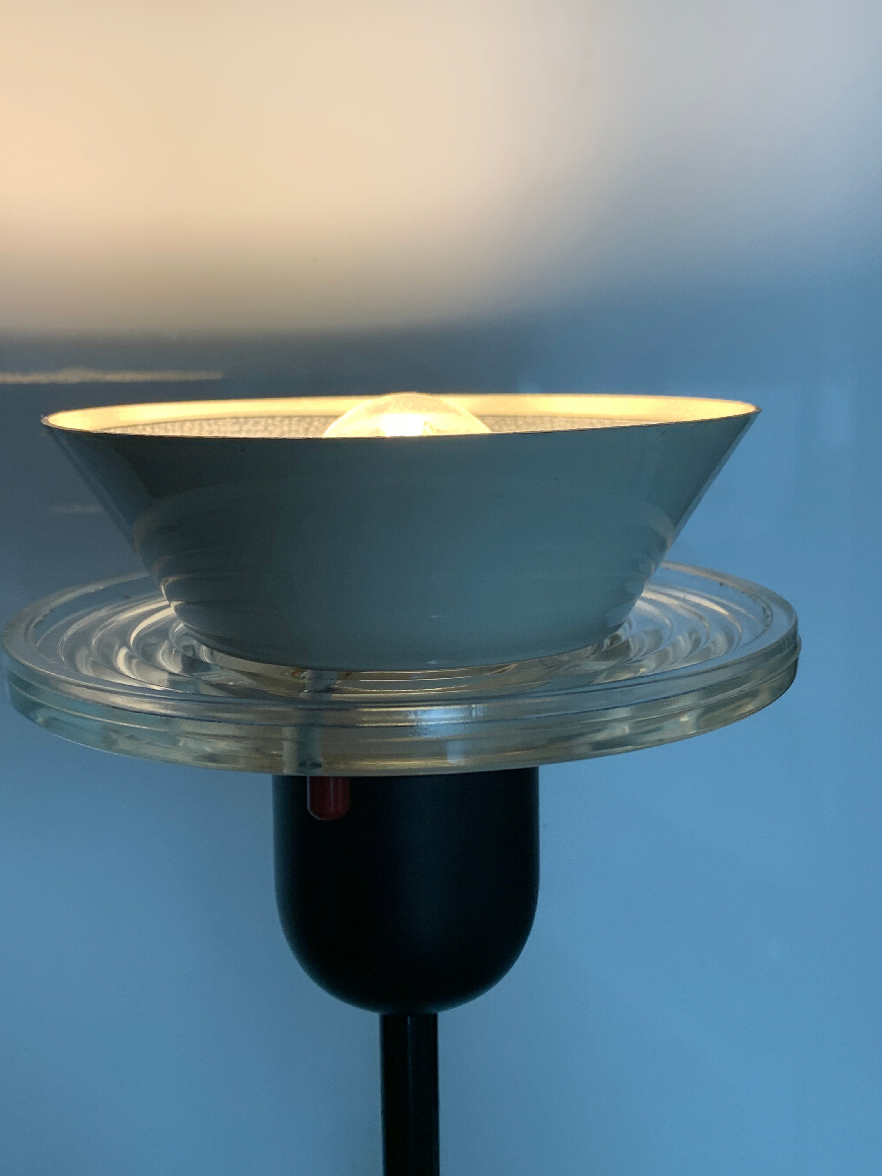 Lamperti Lamprti Bettina Lamp, Italy, 1980, Memphis spirit