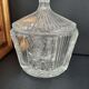 Sucrier verre ciselé