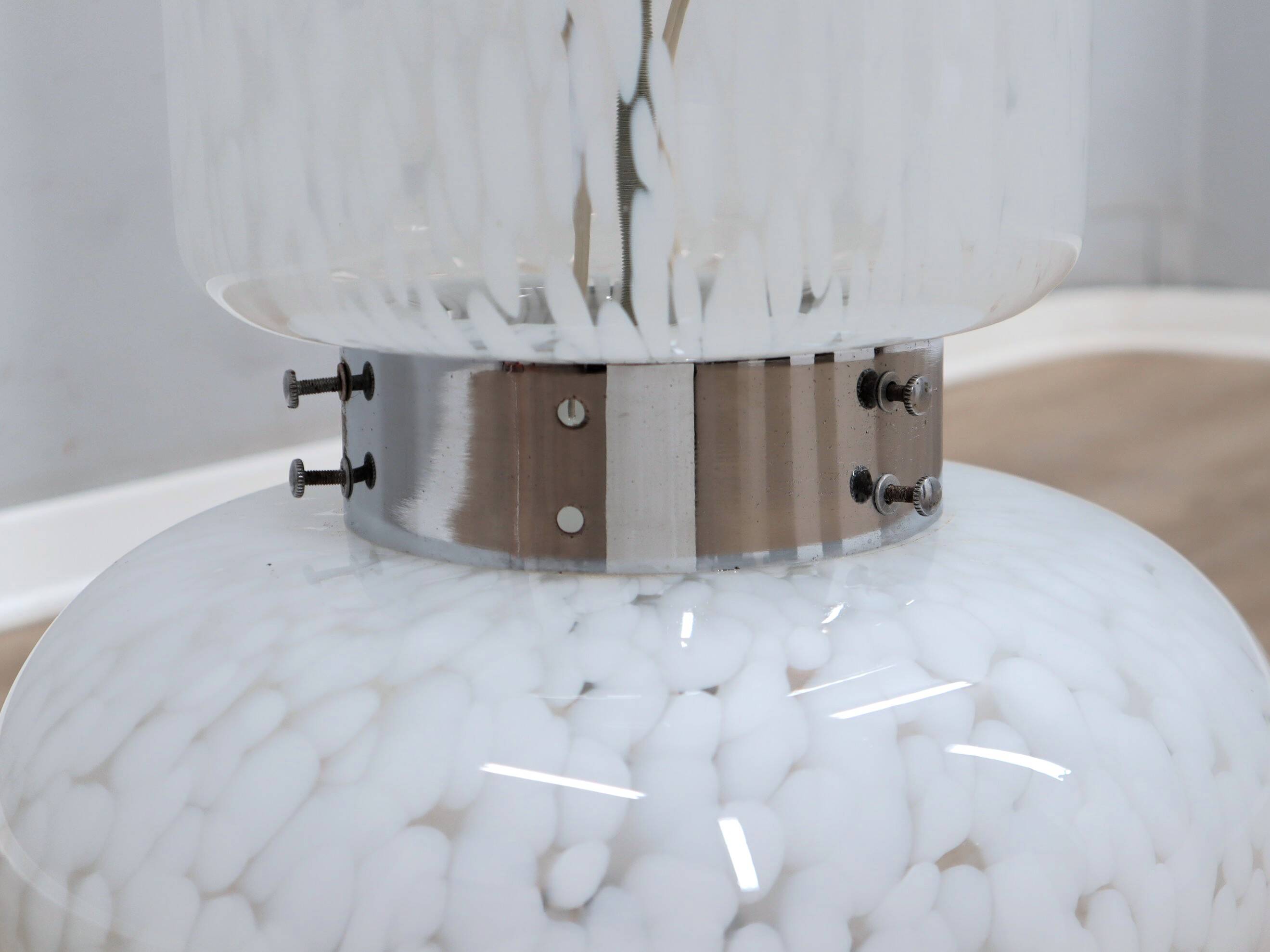 Murano glass totem floor lamp AV MAZZEGA 1960s