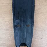 Hand carved wooden African tribal mask
