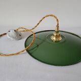 Enamelled sheet metal suspension