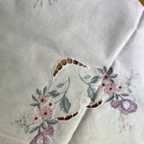 Embroidered tablecloth vintage Poland crafts