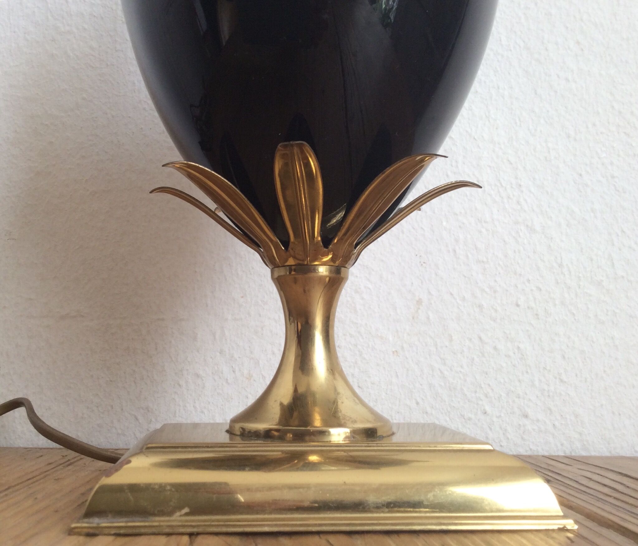 Brass lamp foot, 1960s