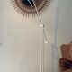 Vintage reading floor lamp from the 70s and 80s