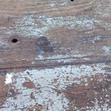 Small old garage workbench